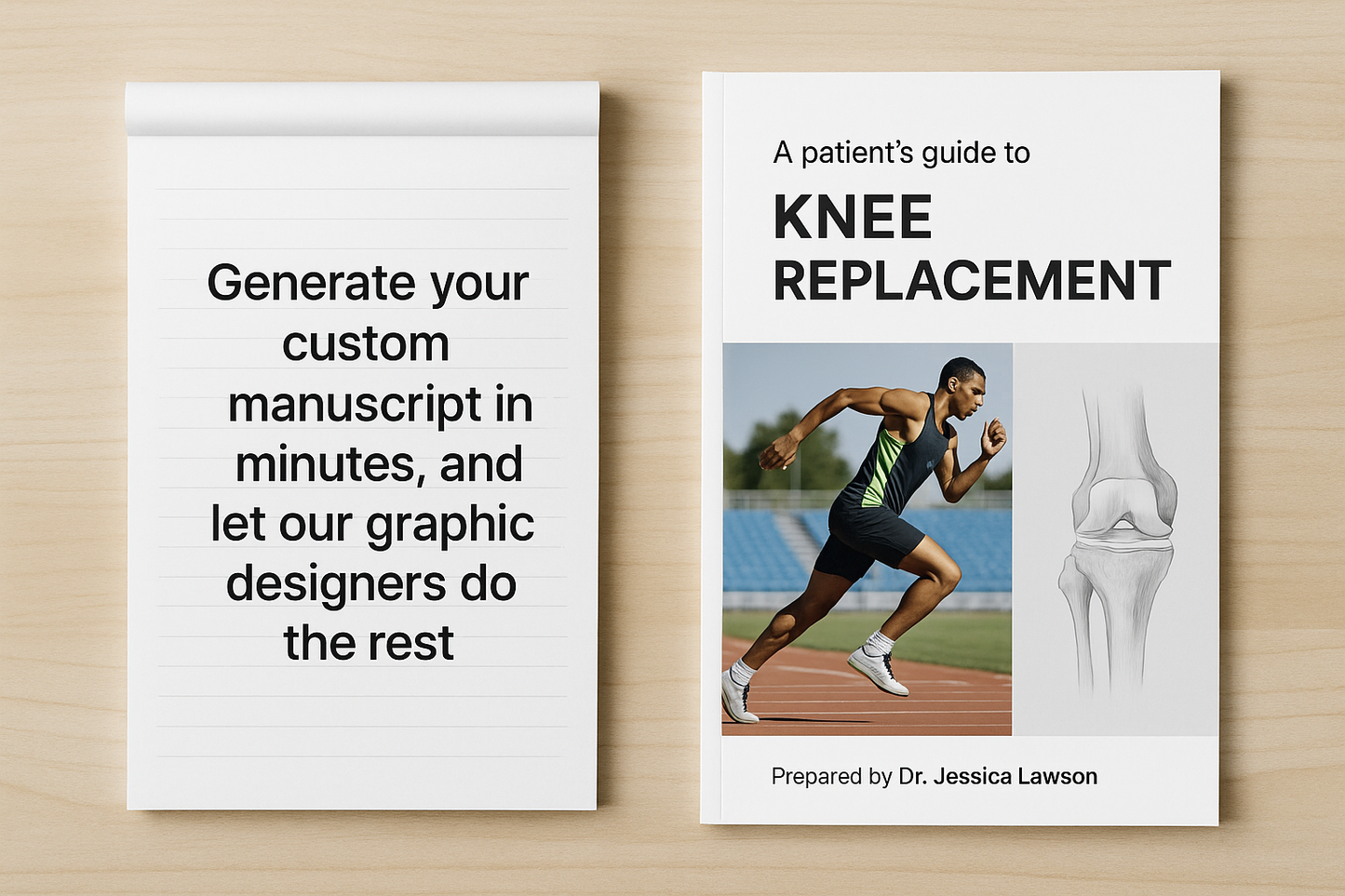 Patient's Guide - Paperback, up to 36 full color pages